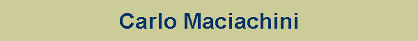 Carlo Maciacchini